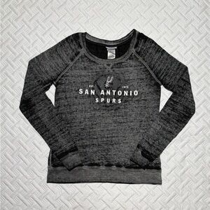 NBA San Antonio Spur Retro Burnout Crewneck Sweatshirt size medium women’s